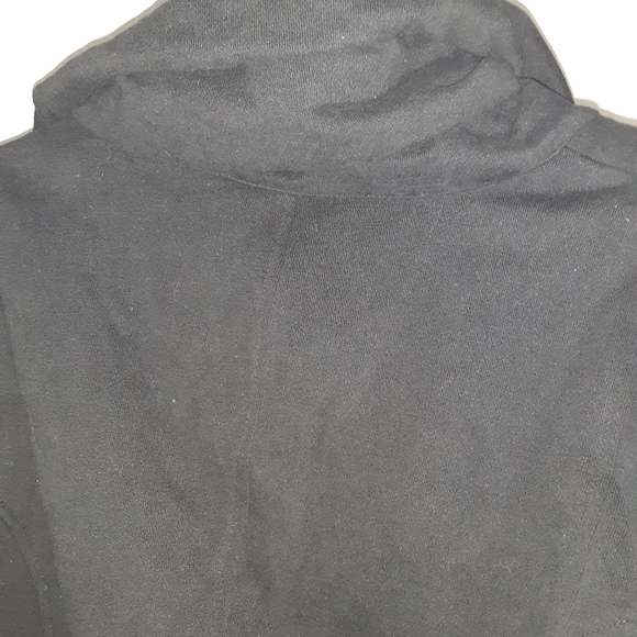 Express slant zip slouch neck fleece - Picture 3 of 10